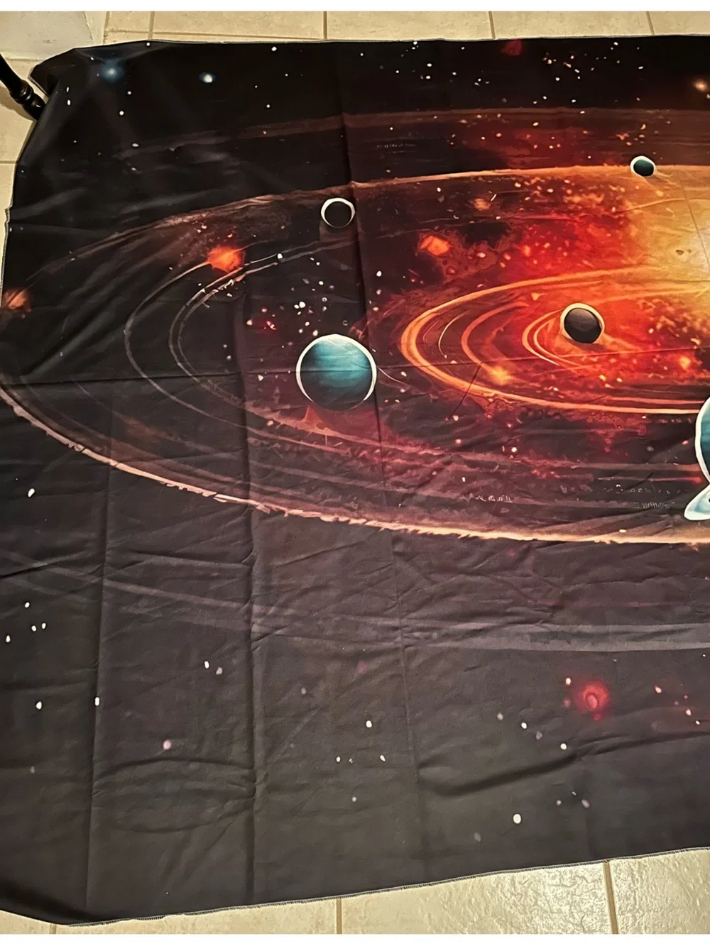 Outer Space Solar System Photography Backdrop Studio Tapestry (70